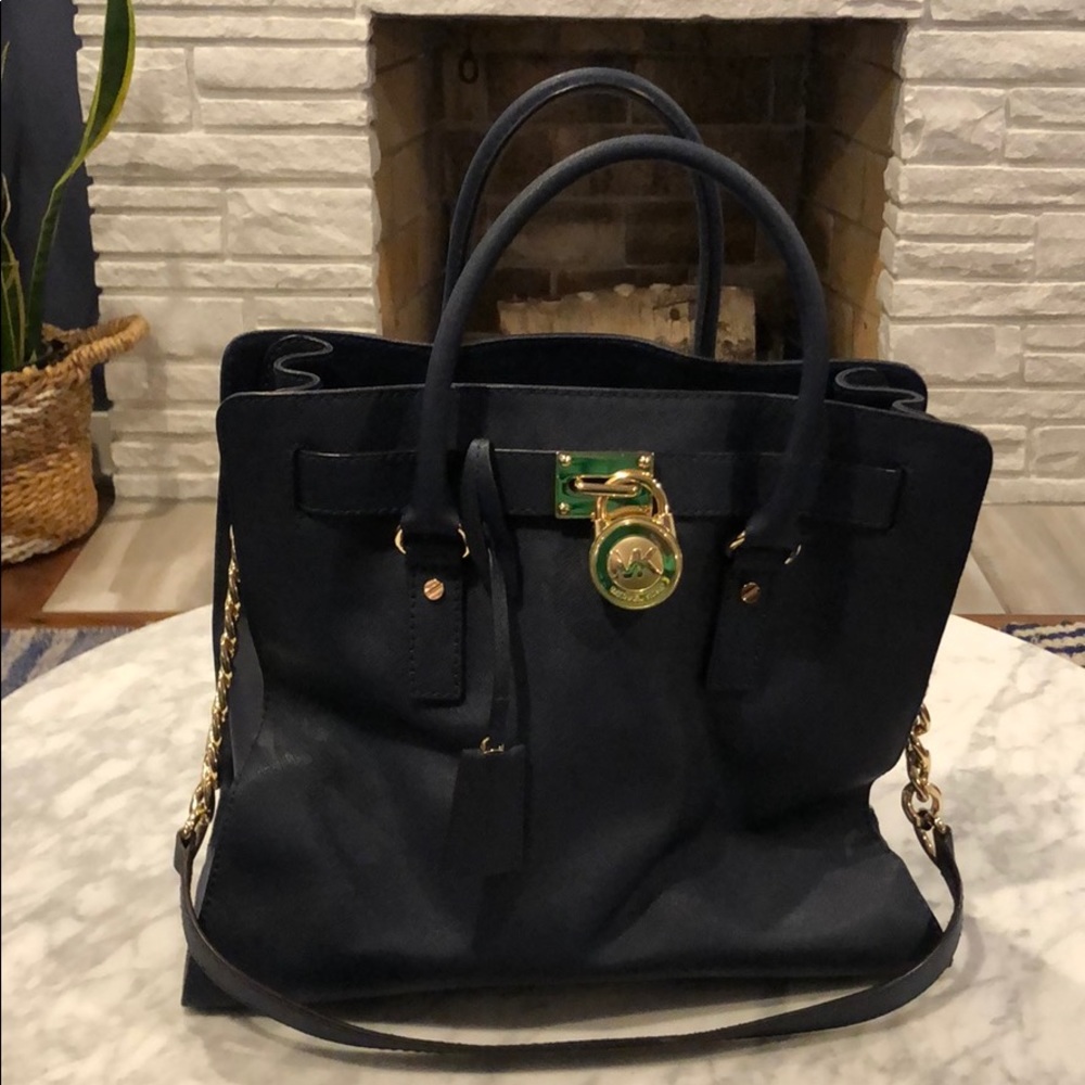 Navy Michael Kors Purse